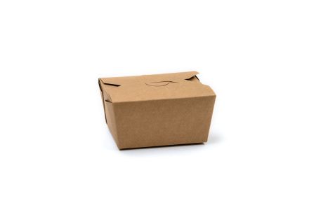 Takeaway Paperboard Food Boxes #1 - 750ml - Kraft