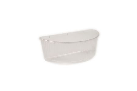 Plastic Insert Half-Round for 1000ml Round Paperboard Salad Bowl