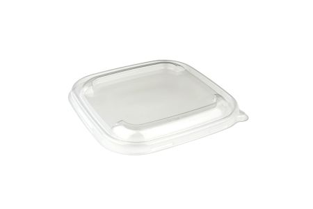 500/750ml RPET Lid for Bagasse Square Container
