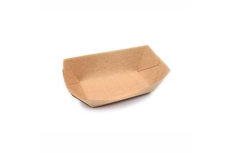 Small Paperboard Food Tray Kraft