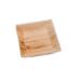 Biodegradable Cuadra Palm Leaf Plate 18x18cm Natural