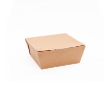 Medium Hot Food To Go Box Kraft