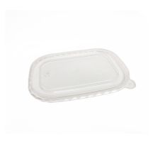 PET Lids for 500/650/750/1000ml Rectangular Paperboard Tray