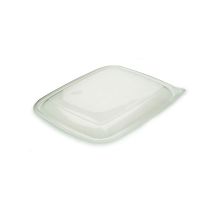 600/900m PP Lids for Microwaveable Rectangular Tray