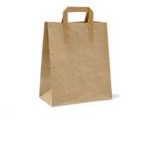 Large SOS Paper Bag Kraft