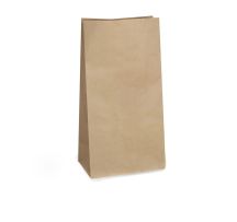 Large Grab Paper Bag Block Bottom  - No Handles